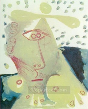 Busto de mujer 3 1971 Pablo Picasso Pinturas al óleo